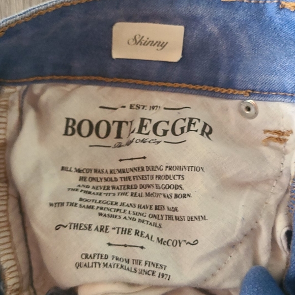 Bootleggers skinny blue jeans - Picture 5 of 7